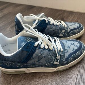 Louis Vuitton Denim Men's Sneakers
